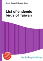 List of endemic birds of Taiwan