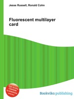 Fluorescent multilayer card