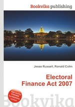 Electoral Finance Act 2007