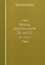 Revue dominicaine. 26, no.12