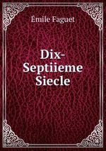 Dix-Septiieme Siecle