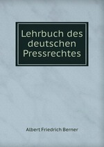 Lehrbuch des deutschen Pressrechtes