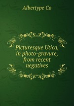 Picturesque Utica, in photo-gravure, from recent negatives