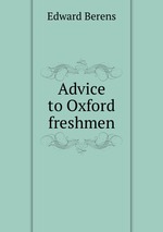 Advice to Oxford freshmen