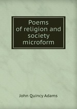 Poems of religion and society microform