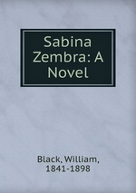 Sabina Zembra: A Novel