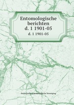Entomologische berichten. d. 1 1901-05