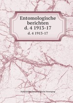 Entomologische berichten. d. 4 1913-17