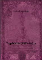 Tagebcher(1829-1831)