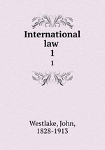 International law . 1