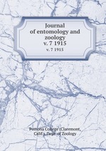 Journal of entomology and zoology. v. 7 1915
