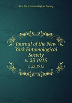 Journal of the New York Entomological Society. v. 23 1915