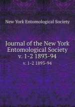Journal of the New York Entomological Society. v. 1-2 1893-94
