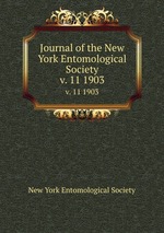 Journal of the New York Entomological Society. v. 11 1903