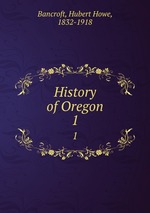 History of Oregon. 1