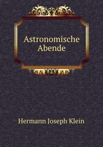 Astronomische Abende