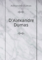 D`Alexandre Dumas
