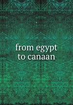 from egypt to canaan