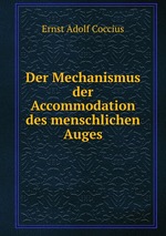 Der Mechanismus der Accommodation des menschlichen Auges