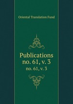 Publications. no. 61, v. 3
