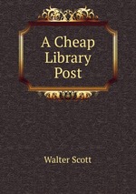 A Cheap Library Post