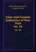 Lime and Cement Industries of New York. no. 44
