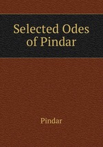 Selected Odes of Pindar