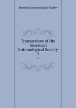 Transactions of the American Entomological Society. 1