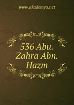 536 Abu.Zahra Abn.Hazm