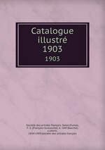 Catalogue illustr. 1903