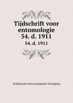 Tijdschrift voor entomologie. 54. d. 1911