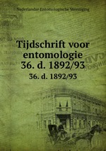 Tijdschrift voor entomologie. 36. d. 1892/93