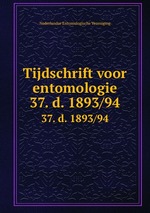 Tijdschrift voor entomologie. 37. d. 1893/94