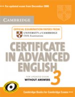 C Cert in Adv Eng 3 for updated exam SB no ans