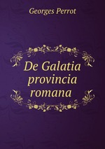 De Galatia provincia romana