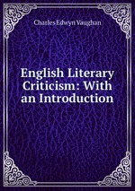 English Literary Criticism: With an Introduction