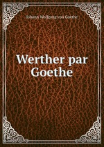 Werther par Goethe