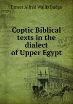 Coptic Biblical texts in the dialect of Upper Egypt