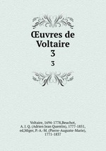 uvres de Voltaire. 3