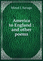 America to England : and other poems