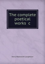 The complete poetical works &c