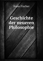 Geschichte der neueren Philosophie