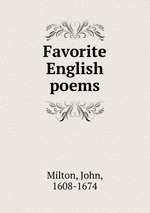 Favorite English poems