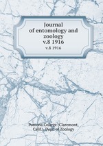 Journal of entomology and zoology. v.8 1916