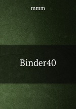 Binder40