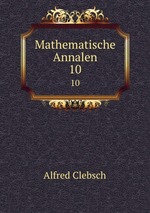 Mathematische Annalen. 10