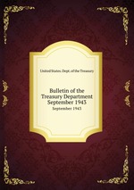 Bulletin of the Treasury Department. September 1943