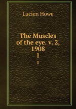 The Muscles of the eye. v. 2, 1908. 1