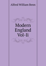 Modern England Vol-Ii