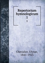 Repertorium hymnologicum. 1